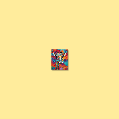 ABSTRACT GIRAFFE **UNFRAMED ART PRINT**
