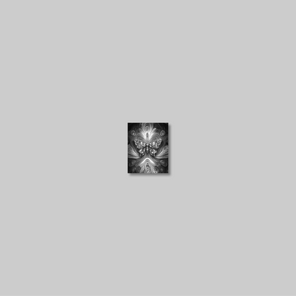 ABSTRACT BUTTERFLY **UNFRAMED ART PRINT**