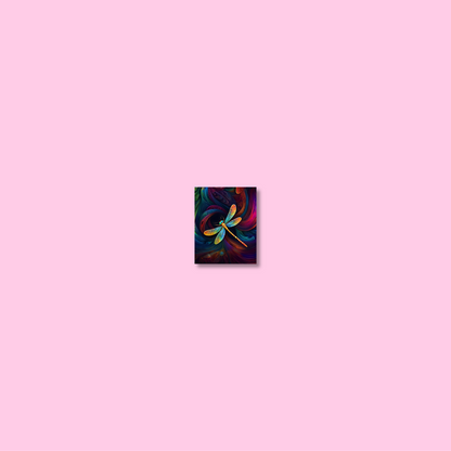 ABSTRACT DRAGONFLY **UNFRAMED ART PRINT**