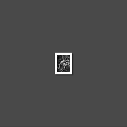 ABSTRACT TURTLE **UNFRAMED ART PRINT**