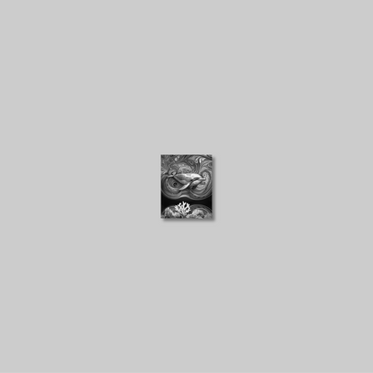 ABSTRACT DOLPHIN **UNFRAMED ART PRINT**