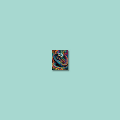 ABSTRACT COBRA **UNFRAMED ART PRINT**