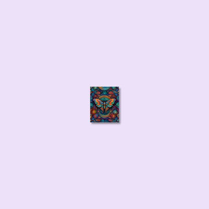ABSTRACT MOTH **UNFRAMED ART PRINT**