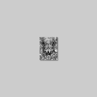 ABSTRACT WOLF **UNFRAMED ART PRINT**