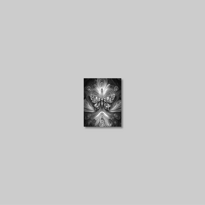 ABSTRACT BUTTERFLY **UNFRAMED ART PRINT**