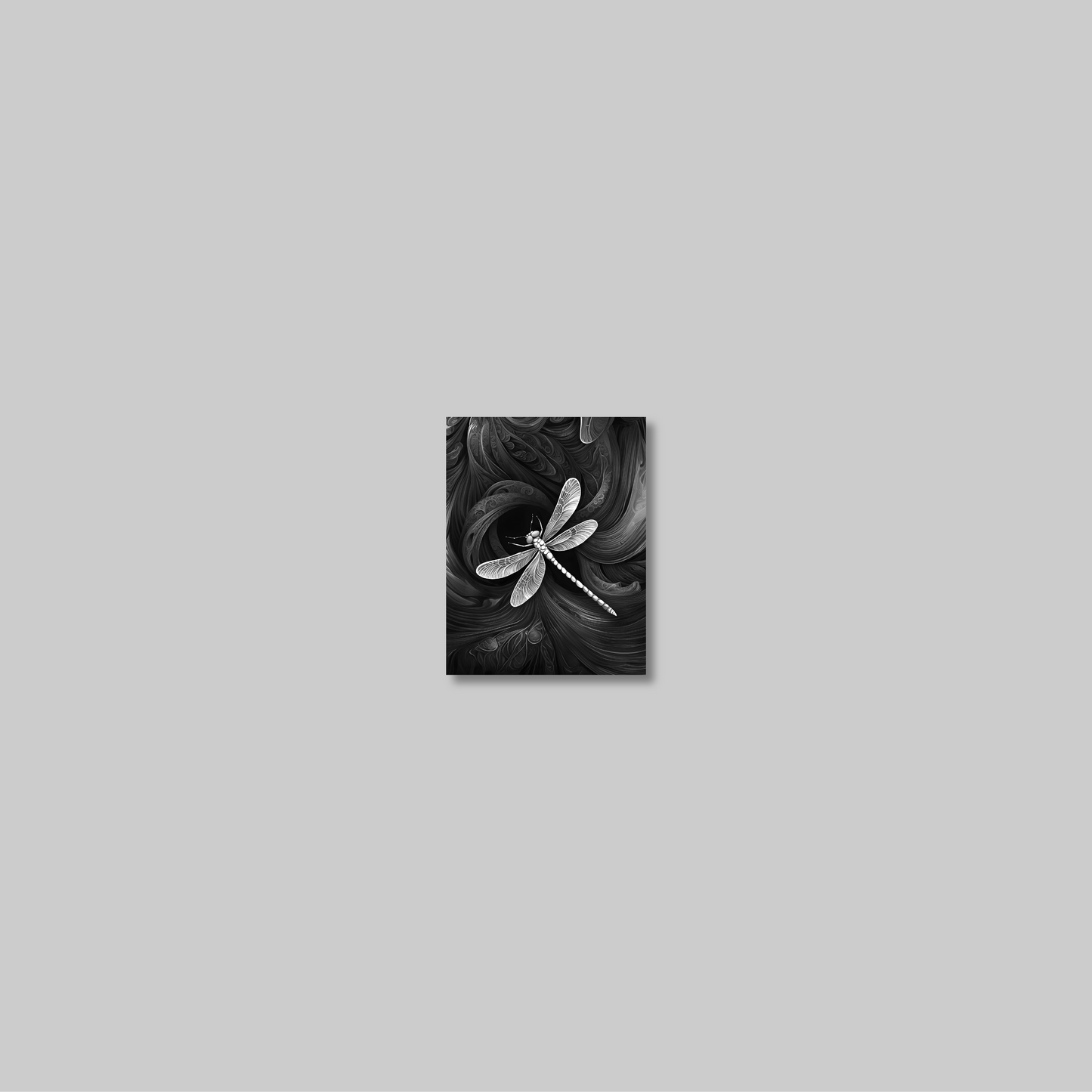 ABSTRACT DRAGONFLY **UNFRAMED ART PRINT**