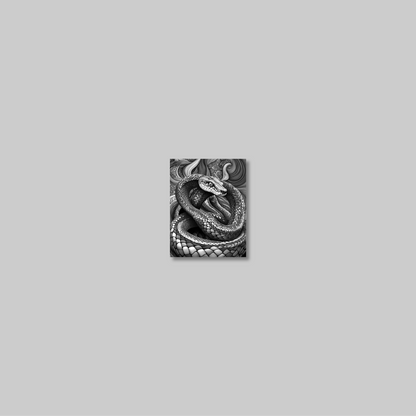ABSTRACT COBRA **UNFRAMED ART PRINT**