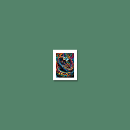 ABSTRACT COBRA **UNFRAMED ART PRINT**