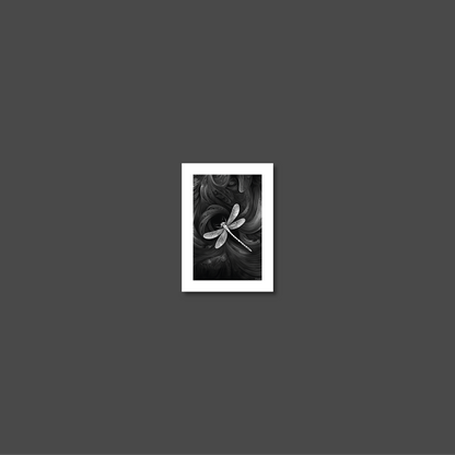 ABSTRACT DRAGONFLY **UNFRAMED ART PRINT**