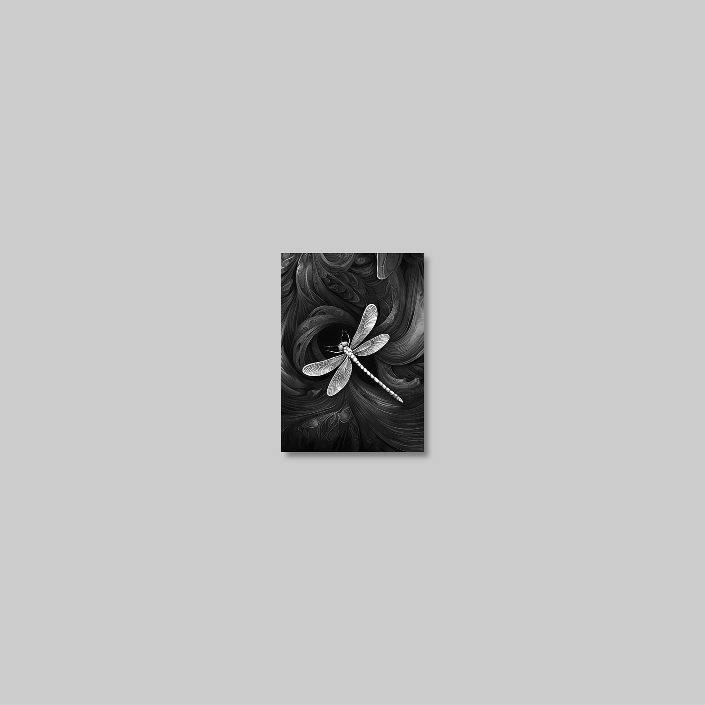 ABSTRACT DRAGONFLY **UNFRAMED ART PRINT**