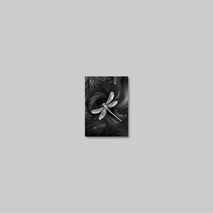 ABSTRACT DRAGONFLY **UNFRAMED ART PRINT**