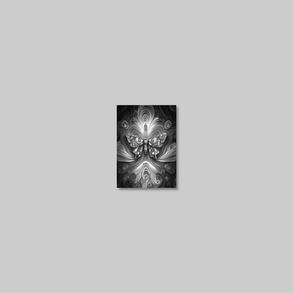 ABSTRACT BUTTERFLY **UNFRAMED ART PRINT**