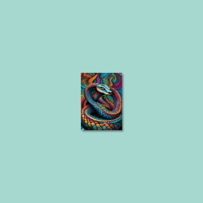 ABSTRACT COBRA **UNFRAMED ART PRINT**