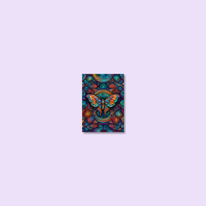 ABSTRACT MOTH **UNFRAMED ART PRINT**