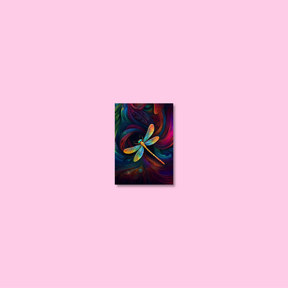 ABSTRACT DRAGONFLY **UNFRAMED ART PRINT**