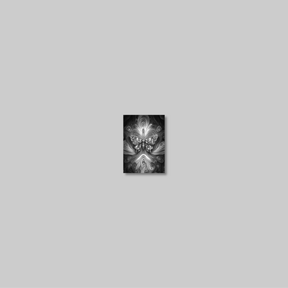 ABSTRACT BUTTERFLY **UNFRAMED ART PRINT**