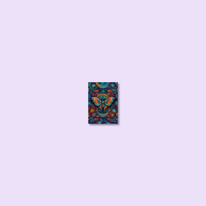 ABSTRACT MOTH **UNFRAMED ART PRINT**