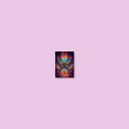 ABSTRACT BUTTERFLY **UNFRAMED ART PRINT**