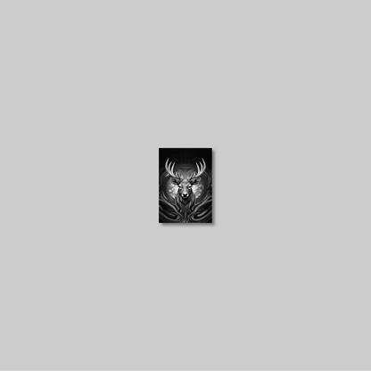 ABSTRACT STAG **UNFRAMED ART PRINT**