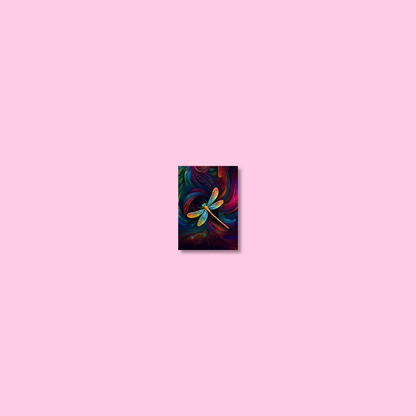 ABSTRACT DRAGONFLY **UNFRAMED ART PRINT**