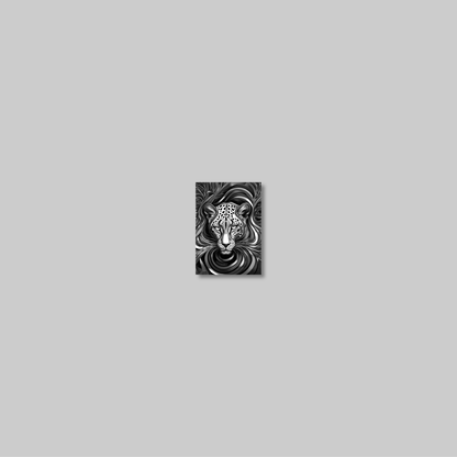 ABSTRACT LEOPARD **UNFRAMED ART PRINT**