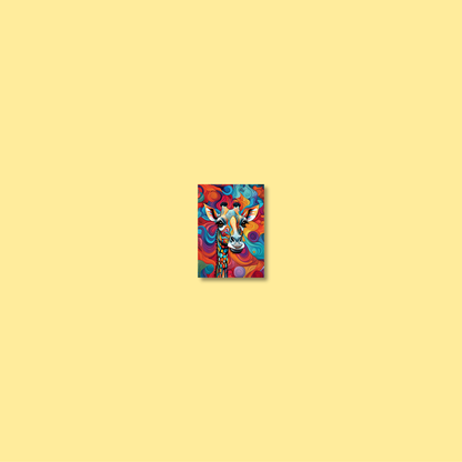 ABSTRACT GIRAFFE **UNFRAMED ART PRINT**