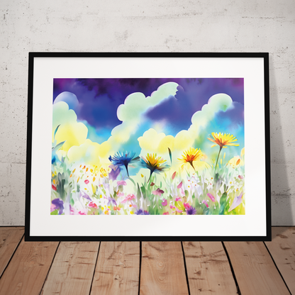 Spring Meadow **UNFRAMED POSTER**