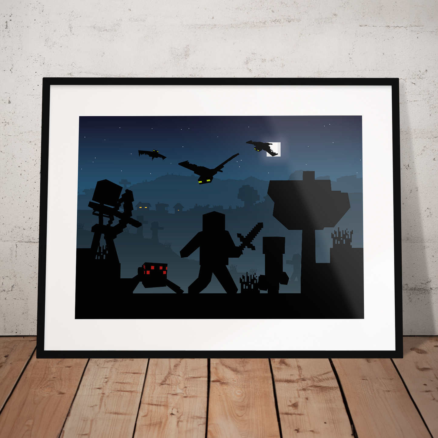 MC OVERWORLD **UNFRAMED POSTER**