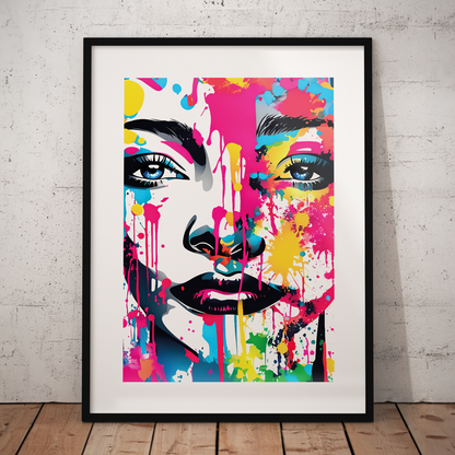 PAINTED LADY **UNFRAMED POSTER**