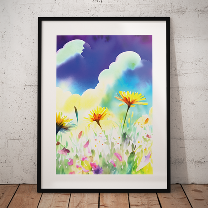 Spring Meadow **UNFRAMED POSTER**