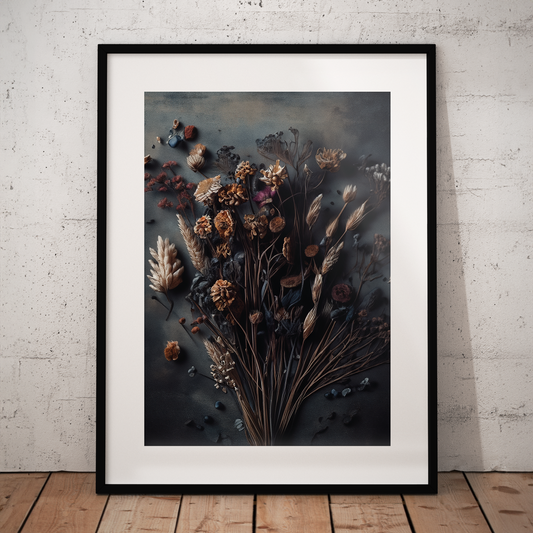 Flowers Of Autumn No2 **UNFRAMED ART PRINT**