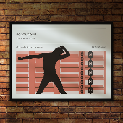 Footloose **UNFRAMED POSTER**