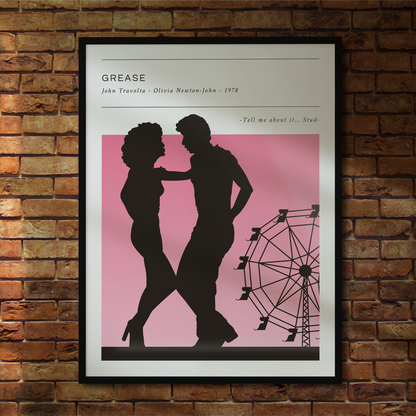 Grease **UNFRAMED POSTER**