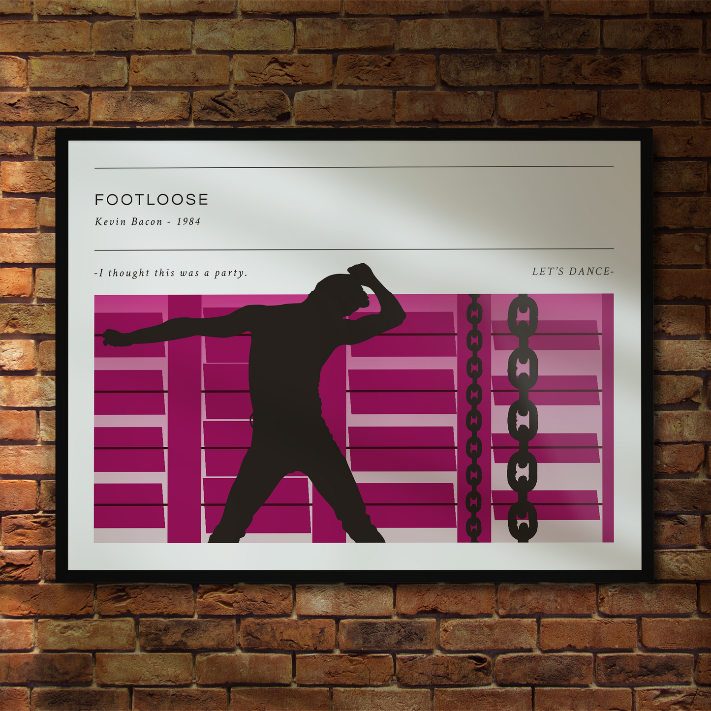 Footloose **UNFRAMED POSTER**