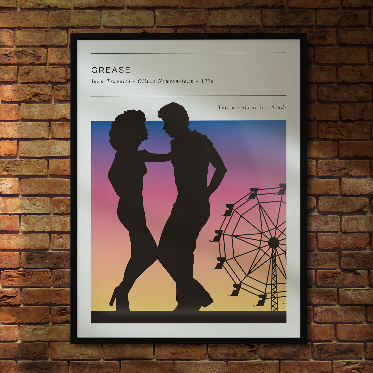 Grease **UNFRAMED POSTER**