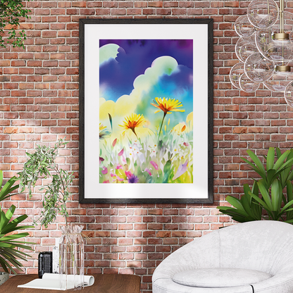 Spring Meadow **UNFRAMED POSTER**