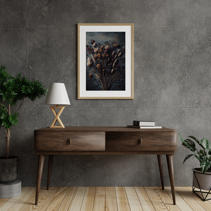 Flowers Of Autumn No2 **UNFRAMED ART PRINT**
