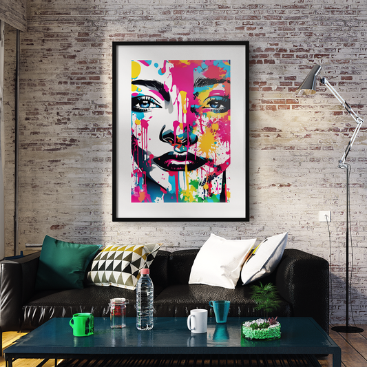 PAINTED LADY **UNFRAMED POSTER**