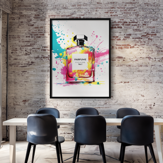 PAINT PARFUM **UNFRAMED POSTER**