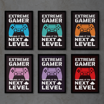 EXTREME GAMER **UNFRAMED POSTER**
