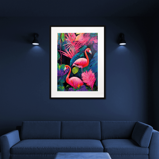 PINK FLAMINGOS **UNFRAMED POSTER**