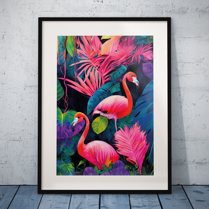 PINK FLAMINGOS **UNFRAMED POSTER**