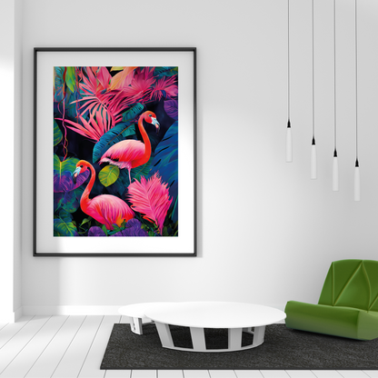 PINK FLAMINGOS **UNFRAMED POSTER**