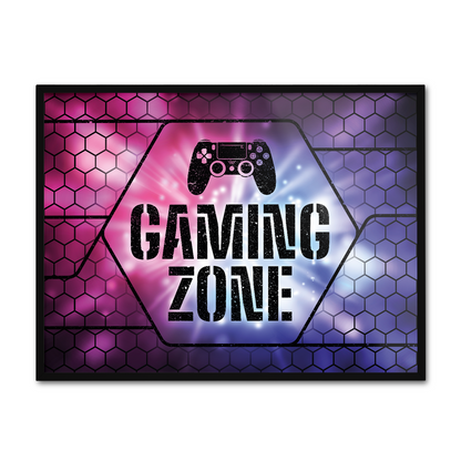 Gaming Zone Neon **UNFRAMED POSTER**