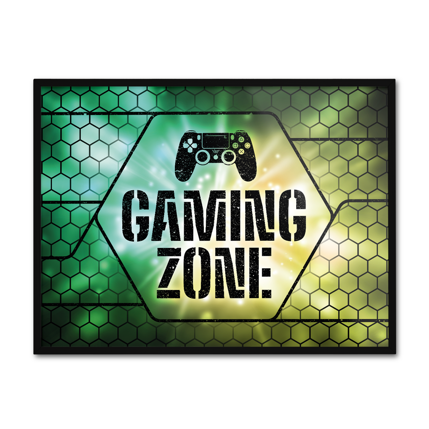 Gaming Zone Neon **UNFRAMED POSTER**
