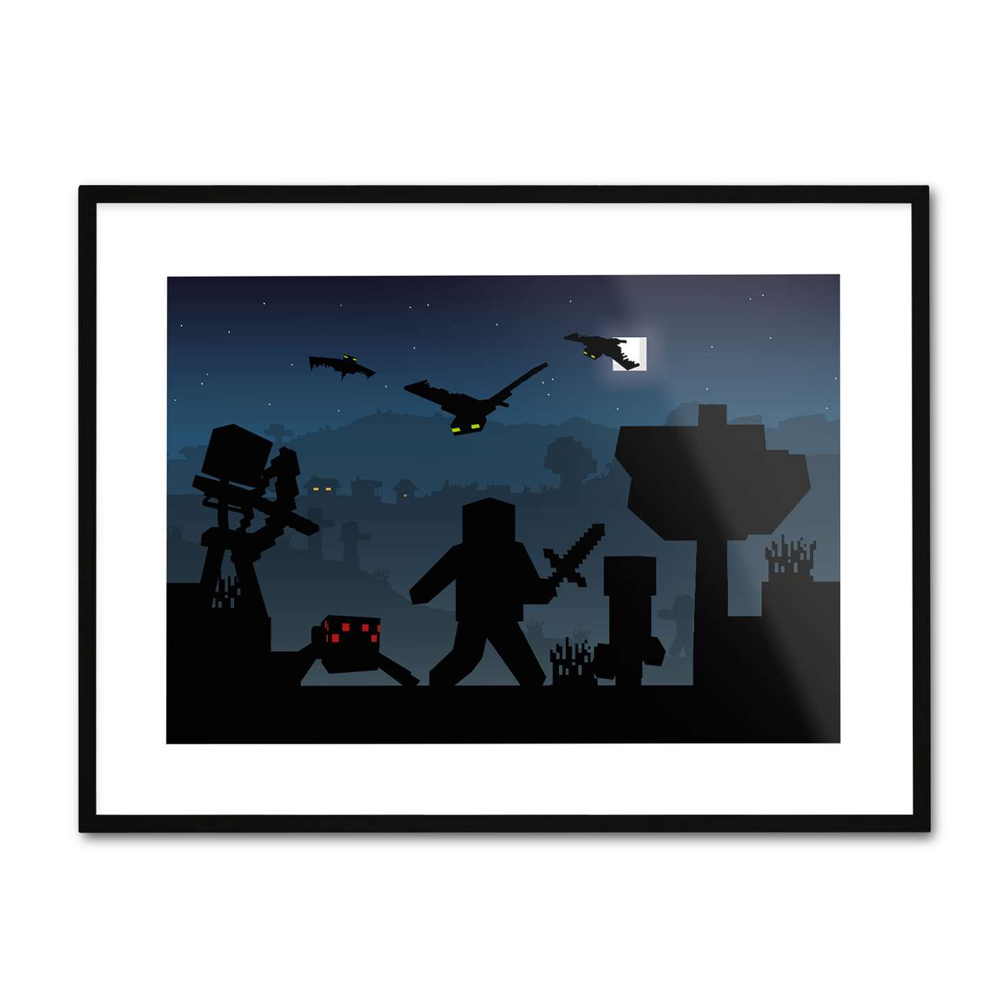 MC OVERWORLD **UNFRAMED POSTER**