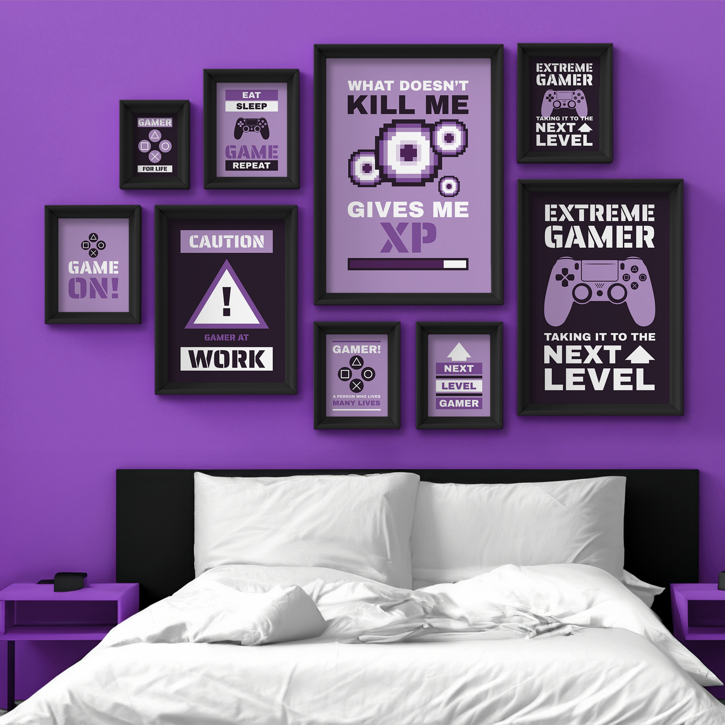 NEXT LEVEL GAMER **UNFRAMED POSTER**