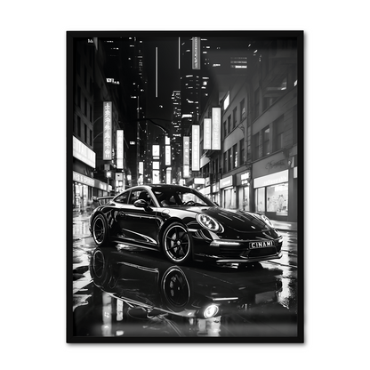PORSCHE 911 (FRONT) **UNFRAMED POSTER**