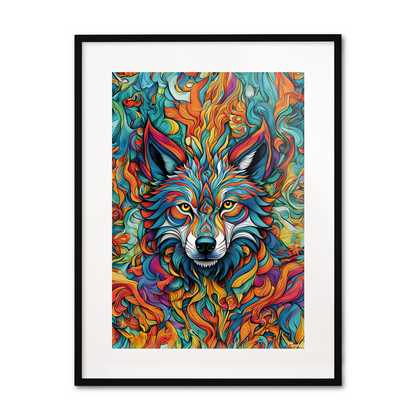 ABSTRACT WOLF **UNFRAMED ART PRINT**