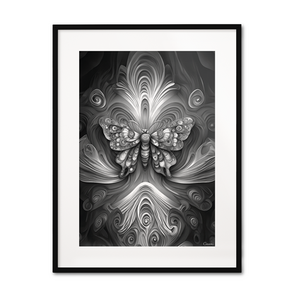 ABSTRACT BUTTERFLY **UNFRAMED ART PRINT**